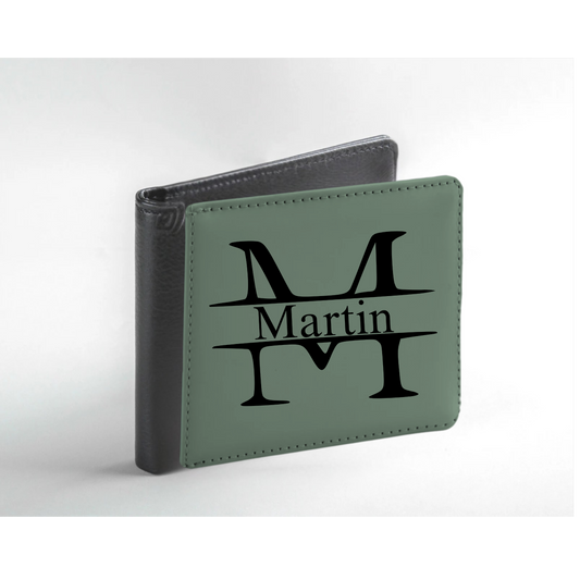 Personalized Letter Wallet