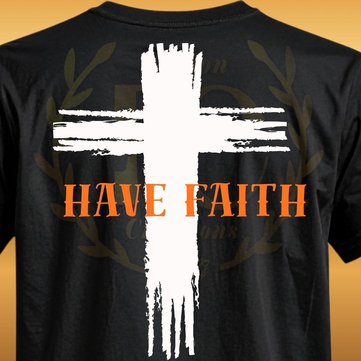 Have Faith cross shirt