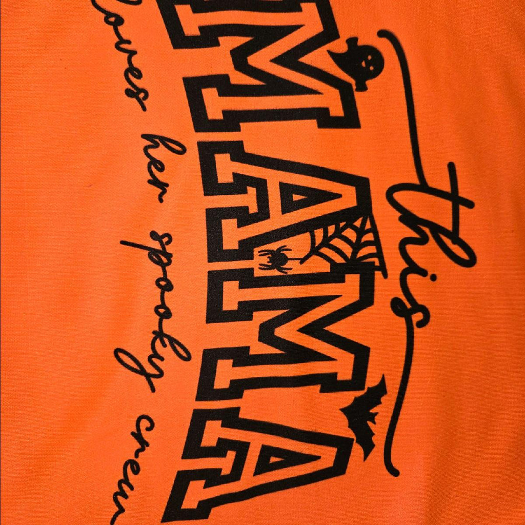 Halloween Mama Shirt Customized