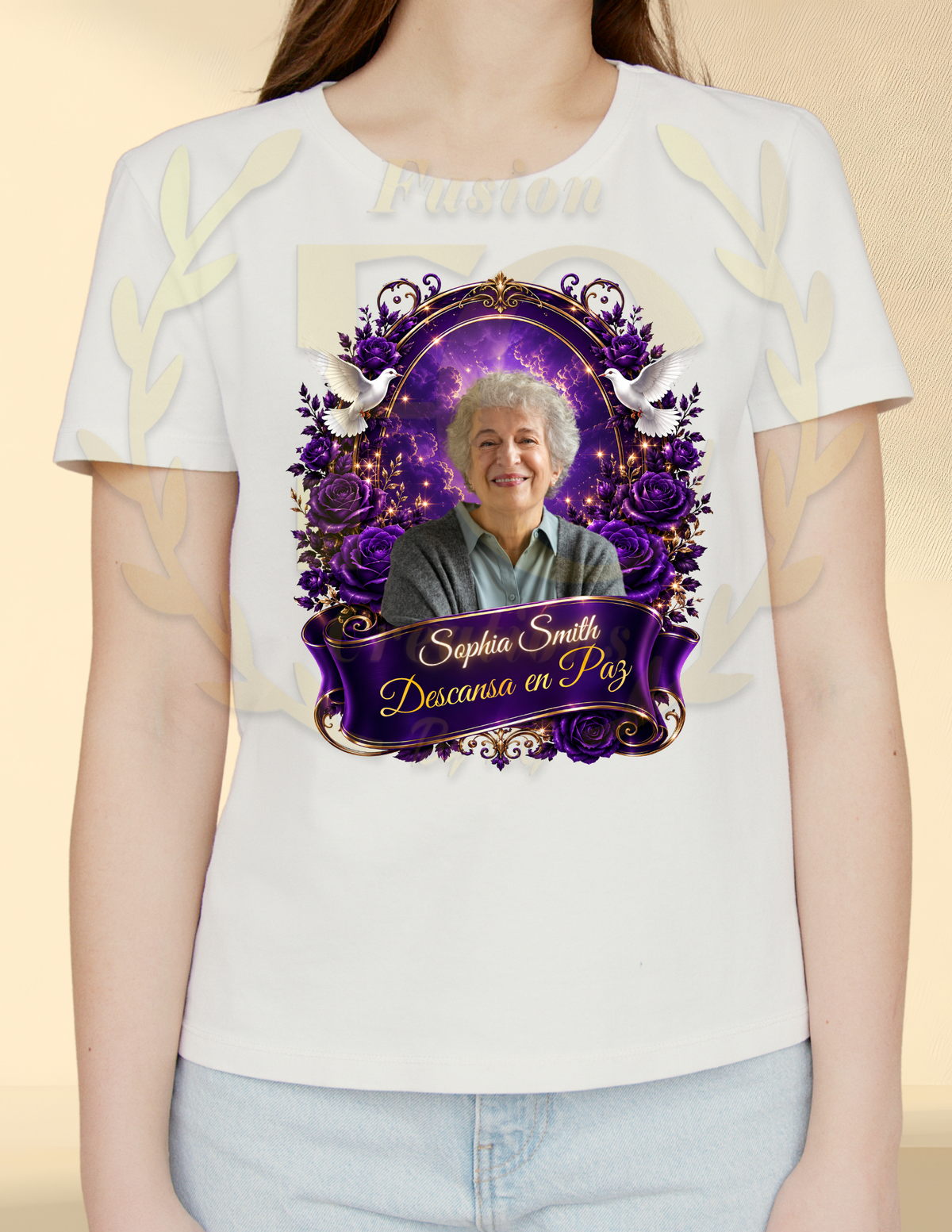 Camiseta personalizada del Día de Muertos | Camiseta conmemorativa con foto personalizada | "Remember Me" / "Recuérdame"