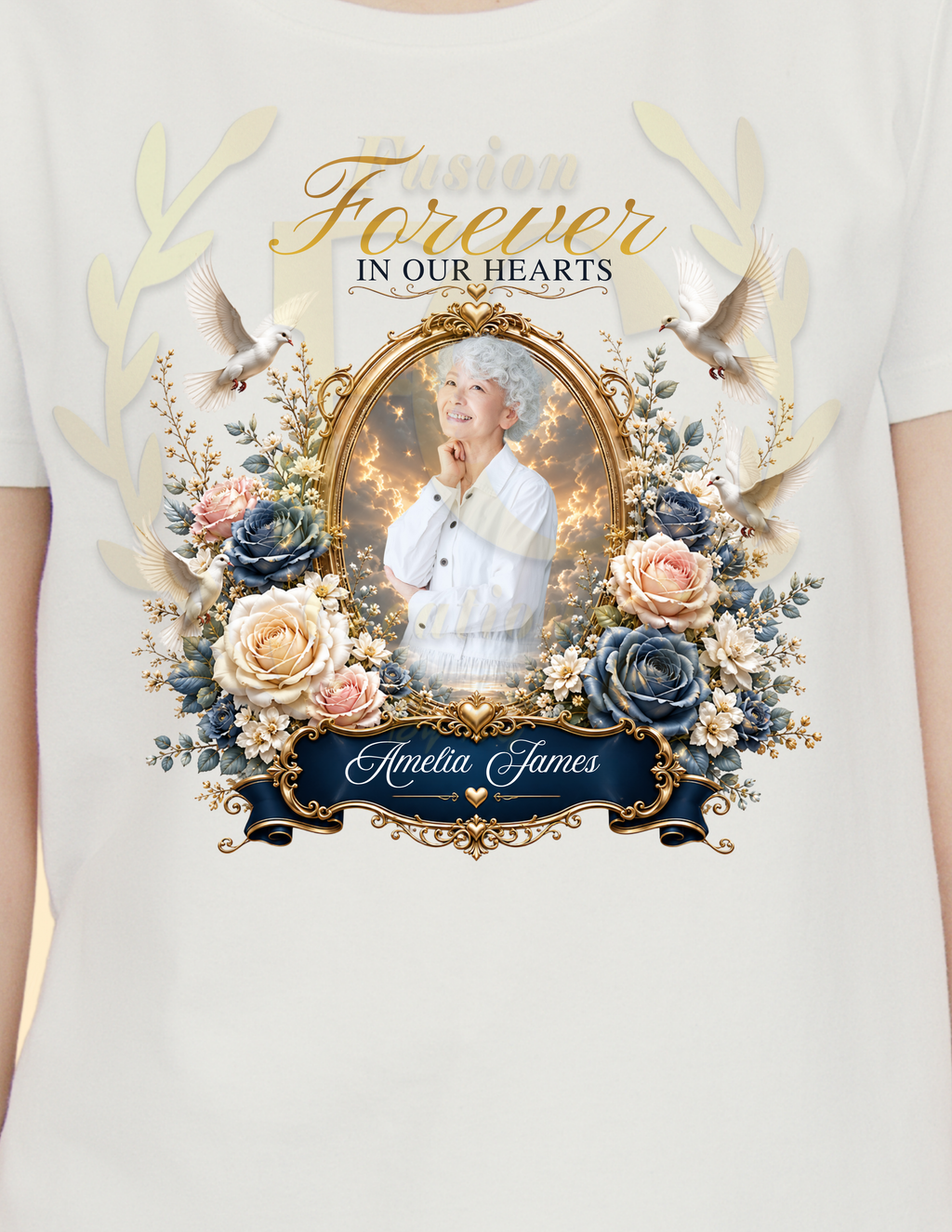 Camiseta personalizada del Día de Muertos | Camiseta conmemorativa con foto personalizada | "Remember Me" / "Recuérdame"