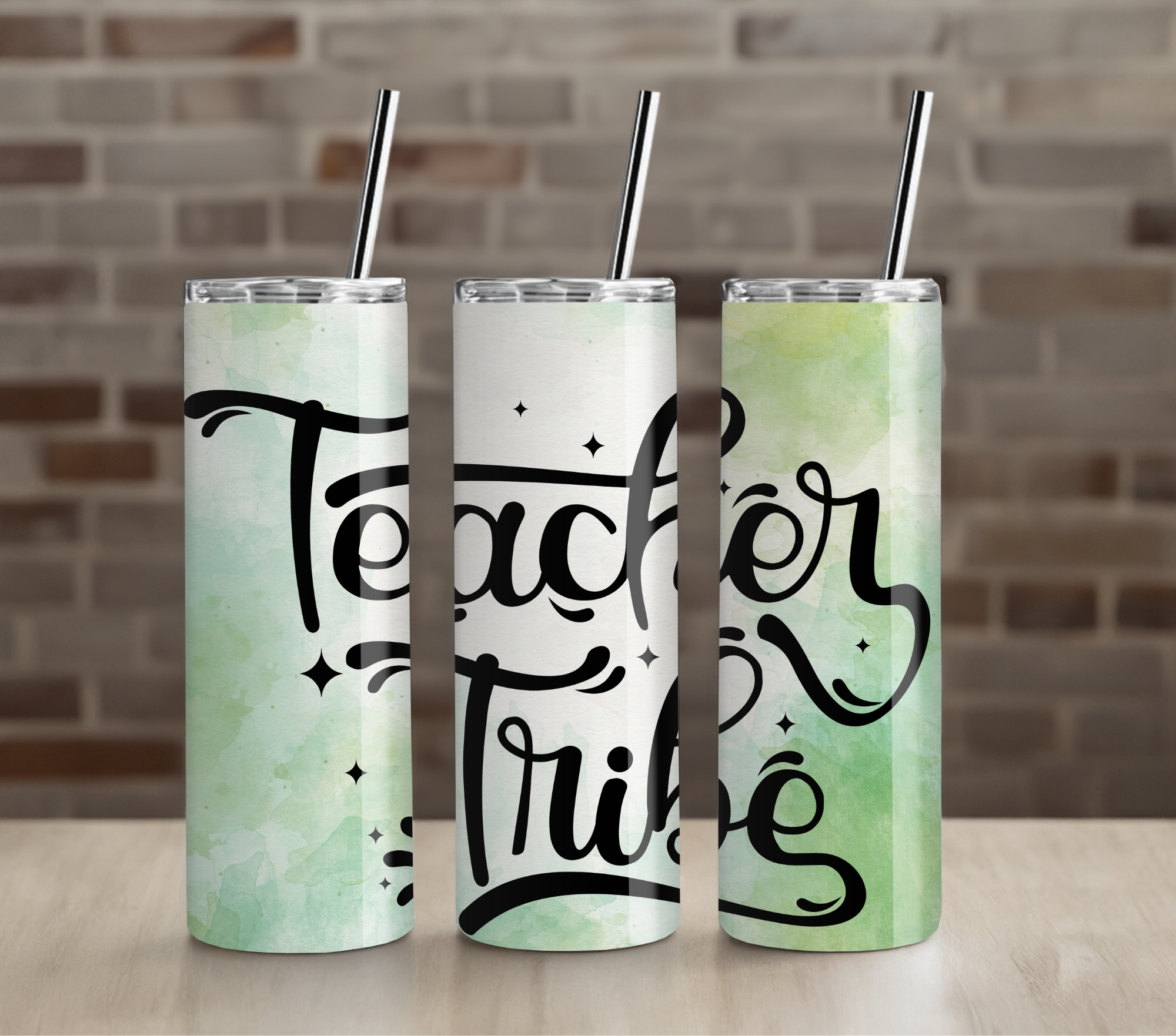 Teacher Life Tumbler | Inspirational Classroom Quote | 20oz Skinny Cup
