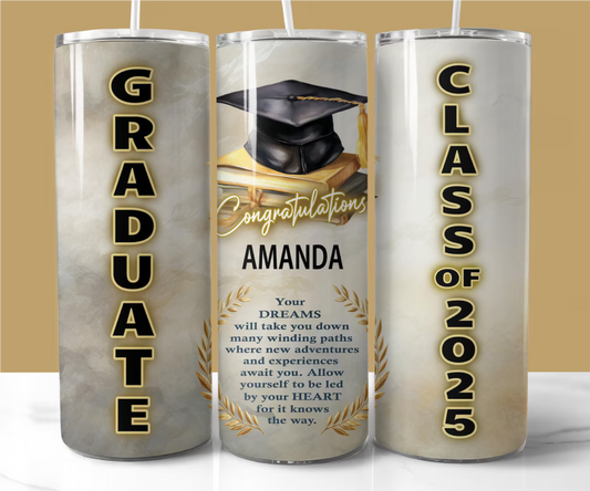 Graduate Tumbler Congratulations!