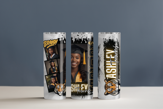 Graduate Tumbler For Senior For HIM or HER Customizable Style2