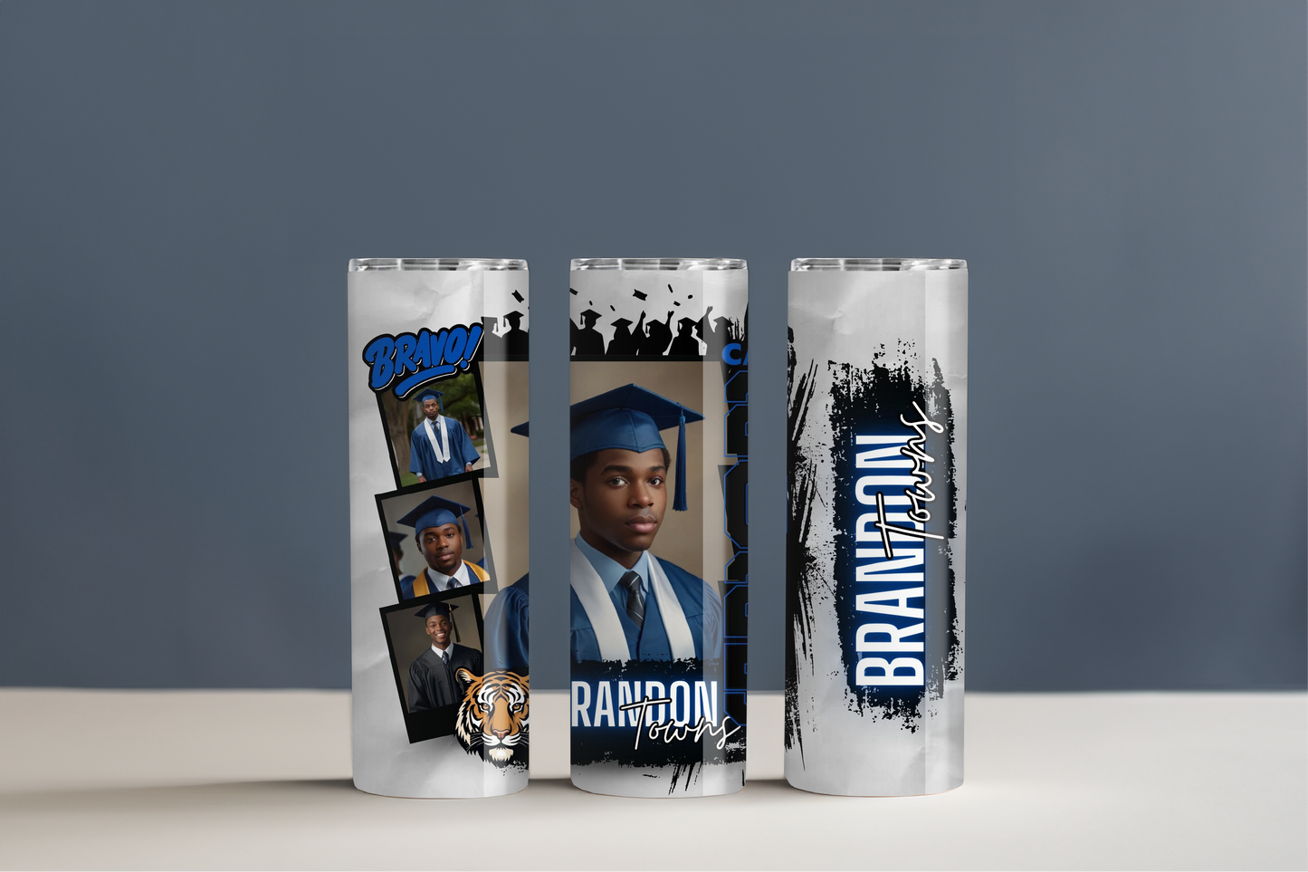 Graduate Tumbler For Senior For HIM or HER Customizable