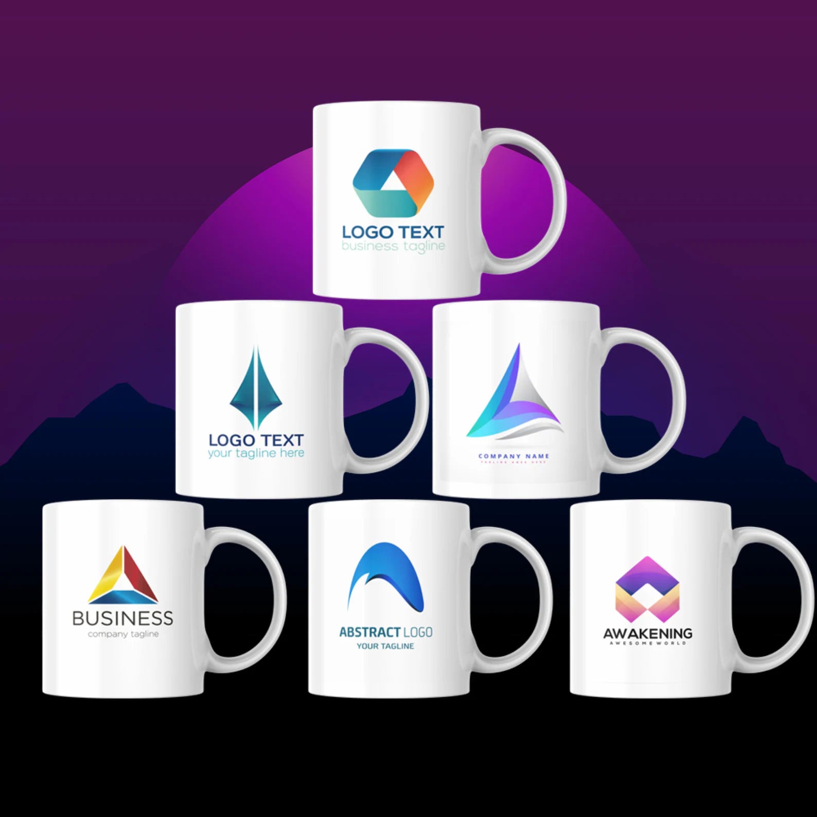 Custom Mugs | Bulk Pricing – Buy More, Save More (You provide design/logo)