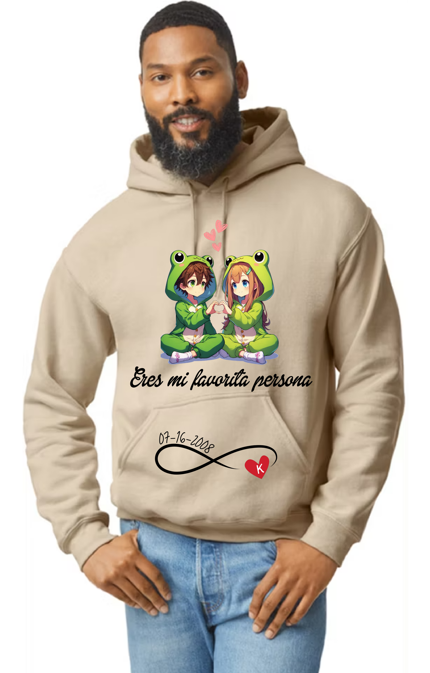 Anime Frog Lovers Personalized Hoodie